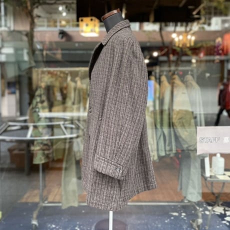 60'S CURLEE CLOTHES TWEED BALMACAAN COAT［16884］