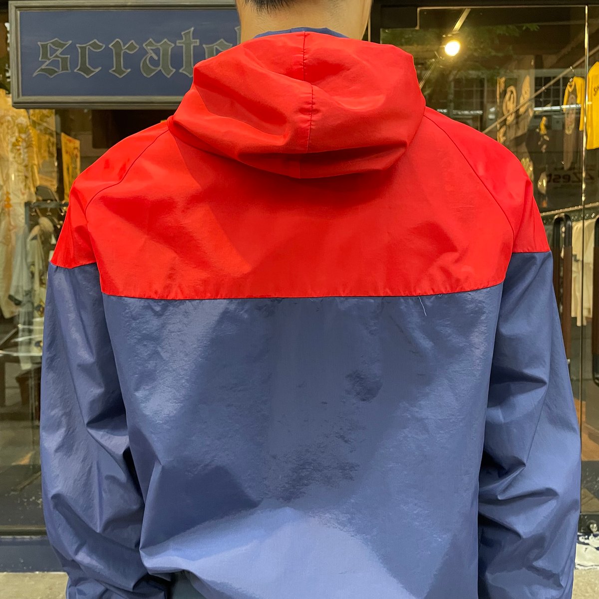 80s ”NIKE”NYLON HOODIE JACKET [19484] | Scratch