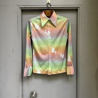 70's POLYESTER SHIRT ［14325］