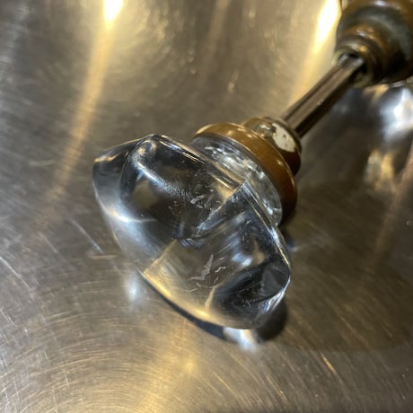 ANTIQUE GLASS DOOR KNOB［16772］