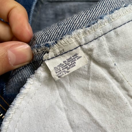 80's Levi's 646 Remake Denim Pants［18090］