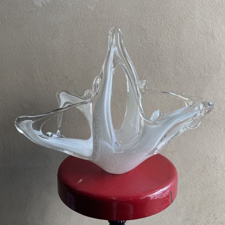 Vintage DESIGN GLASS OBJECT［17347］