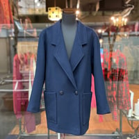 2F WOOL DESIGN HALF COAT［17305］