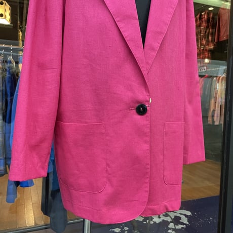 Linen Lapel Jacket［17988］
