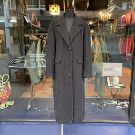 WOOL CHESTERFIELD COAT［16908］