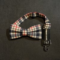 CHECK PATTERN BOW TIE "PIERE CARDIN"［16340］