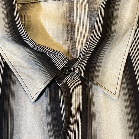 S/S SHADOW STRIPE SHIRT [19421]