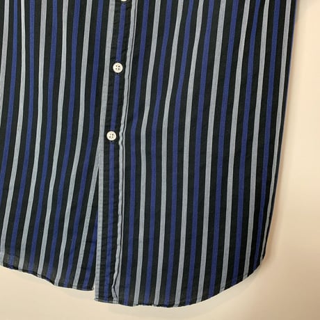 S/S COTTON STRIPE SHIRT［14140］