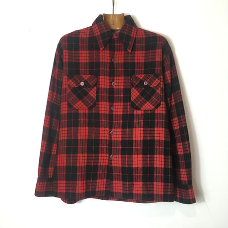 70's WOOL SHIRT[8019]