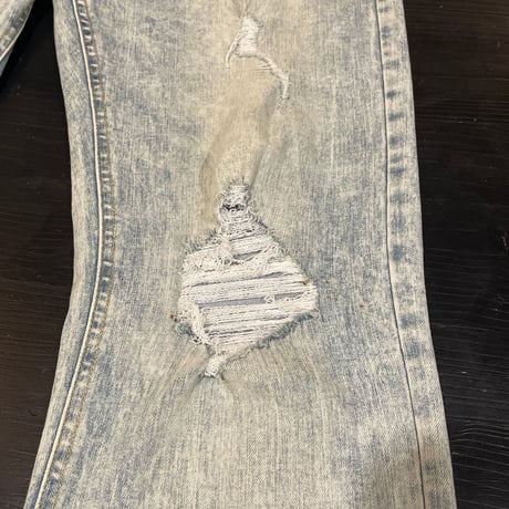 DAMAGE SKINNY PANTS [19516]