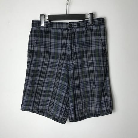 CHECK SHORT PANTS　BANANA REPUBLIC［8879］