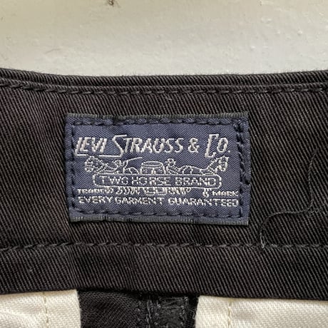 COTTON TWILL SKINNY PANTS "LEVI'S"［16048］