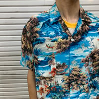 60s HAWAIIAN SHIRT [19397]