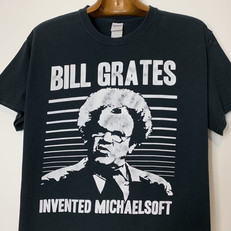 PRINT T-SHIRT　BILL GRATES［14097］