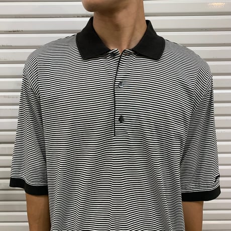 S/S BORDER POLO SHIRT [19475]