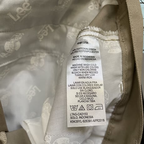 LEE WORK PANTS［16918］