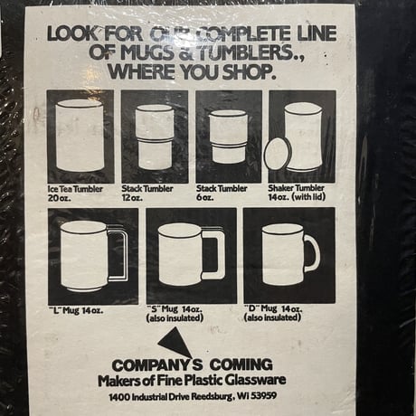 6 Designer Mugs［17269］