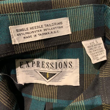90s L/S Check Shirt [19773]