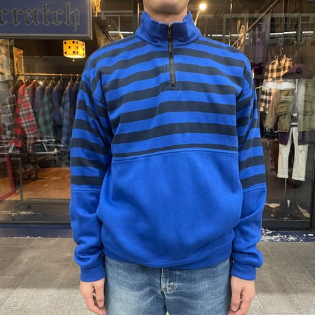 90s HALF ZIP SWEAT [19712]