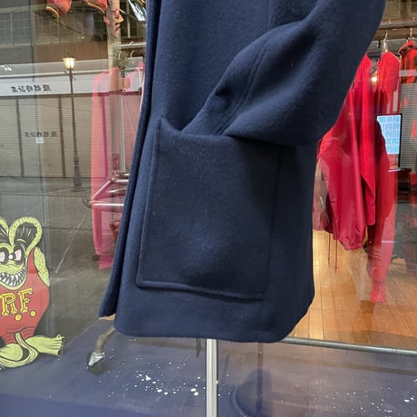 2F WOOL DESIGN HALF COAT［17305］