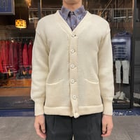 60s LETTERED KNIT CARDIGAN [19681]