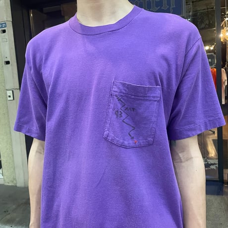 80s PAINT POCKET TEE [19324]