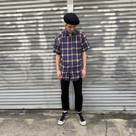 S/S CHECK SHIRT［14200］