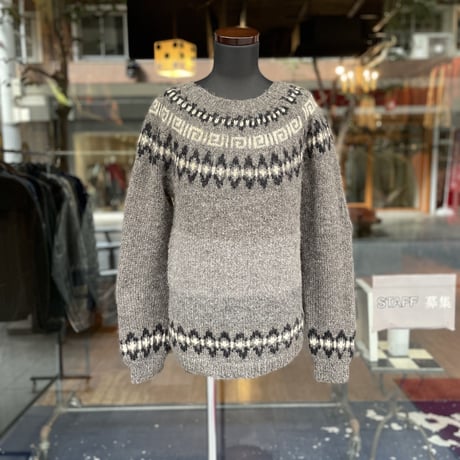 NORDIC KNIT SWEATER［14998］