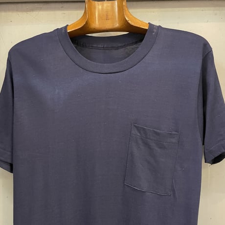 70′S PLAIN POCKET T-SHIRT［16379］