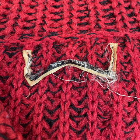 60’s SHAWL COLLAR KNIT SWEATER[11582]