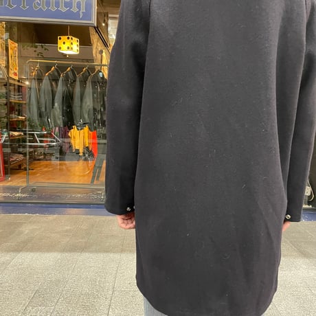 MELTON WOOL HOODIE COAT [19701]