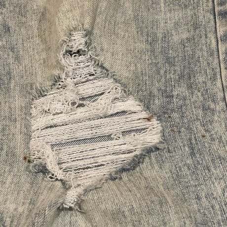 DAMAGE SKINNY PANTS [19516]