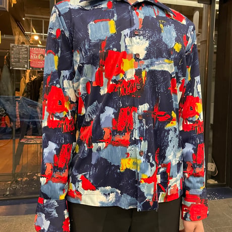 70s POLYESTER SHIRT [19735]