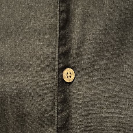 SWITCHING LINEN×RAYON S/S SHIRT［15836］
