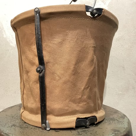 ANTIQUE CANVAS BASKET［17277］