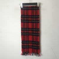 WOOL CHECK MUFFLER［11595］