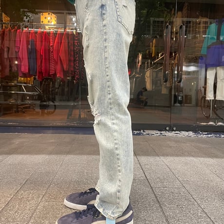 DAMAGE SKINNY PANTS [19516]
