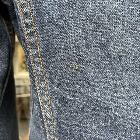 80′S LEVI'S 70411-9318 FLANNEL LINER DENIM JACKET［16722］
