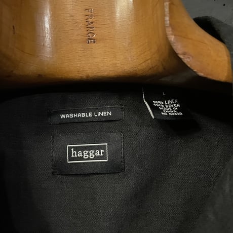 SWITCHING LINEN×RAYON S/S SHIRT［15836］