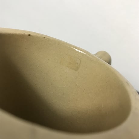 OLD CERAMIC SKULL MUG［11665］