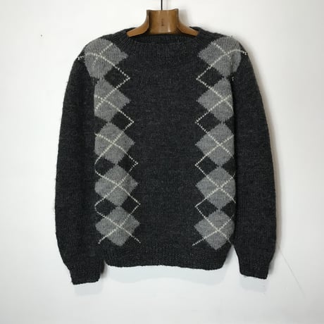 OLD WOOL KNIT SWEATER［14809］