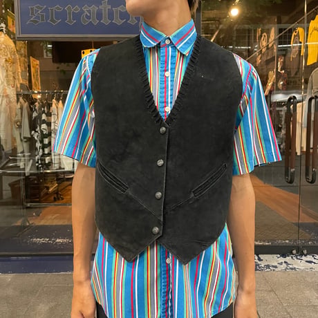 LEATHER VEST [19461]