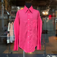 70's Pink Dress Shirt［18232］