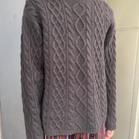 WOOL CABLE KNIT［19120］