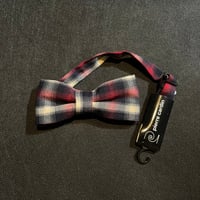 CHECK PATTERN BOW TIE "PIERE CARDIN"［16338］