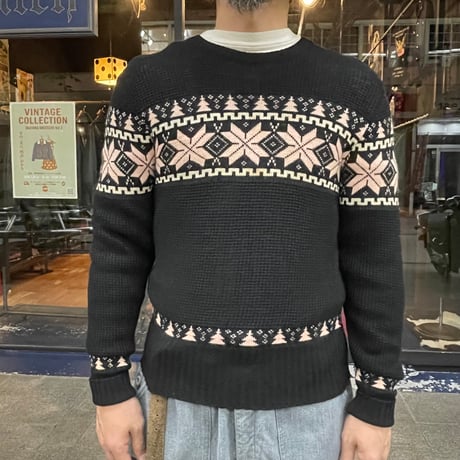 50s "PURITAN" NORDIC KNIT [19694]