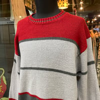 Border Knit Sweater［18710］