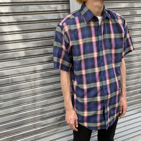 S/S CHECK SHIRT［14200］