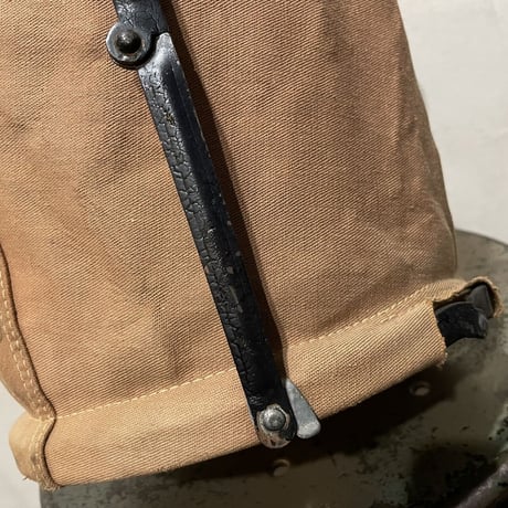 ANTIQUE CANVAS BASKET［17277］