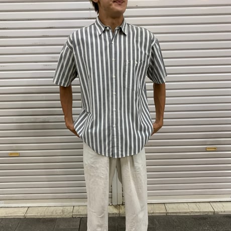 90s S/S STRIPE SHIRT [19419]